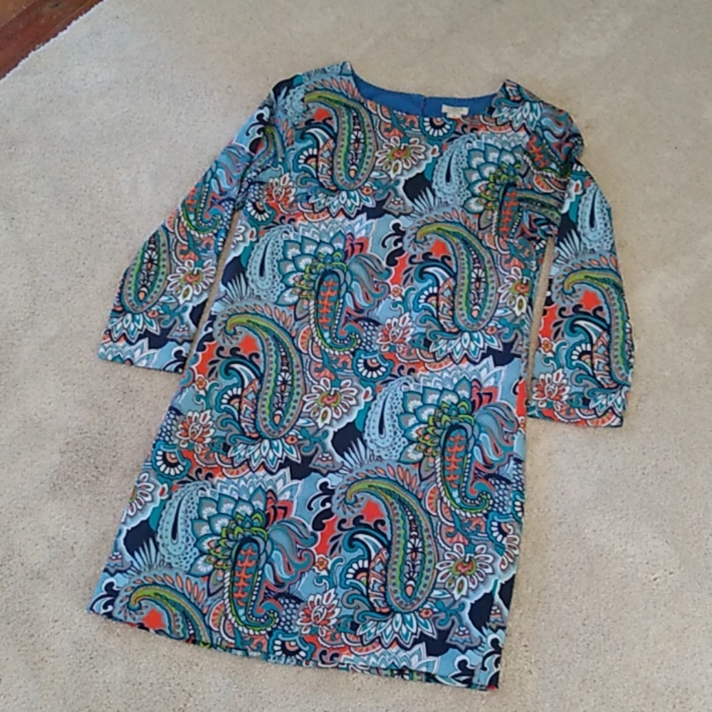 Gorgeous Paisley Shift Dress